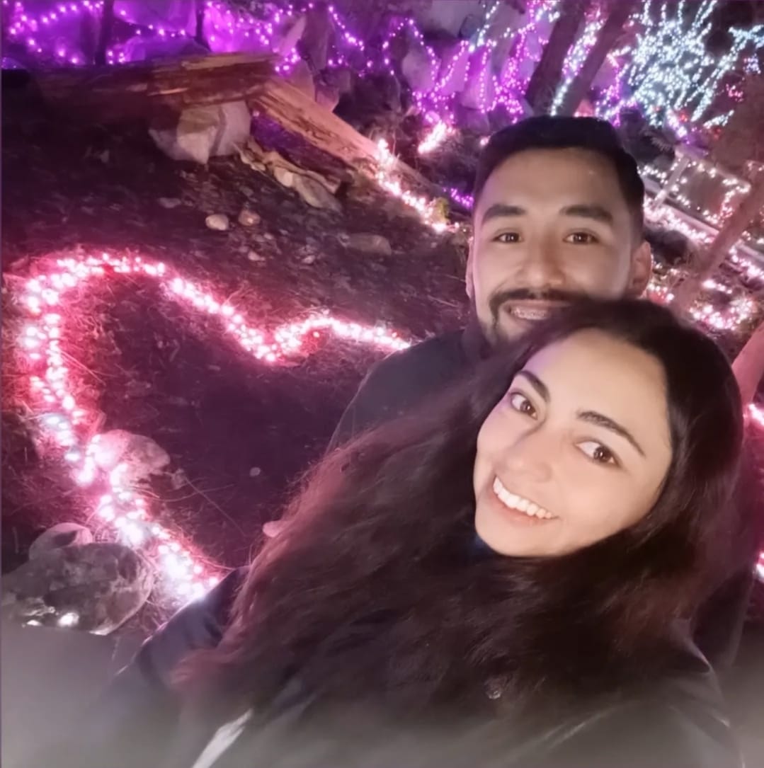 Corazón de luces en Capilano
