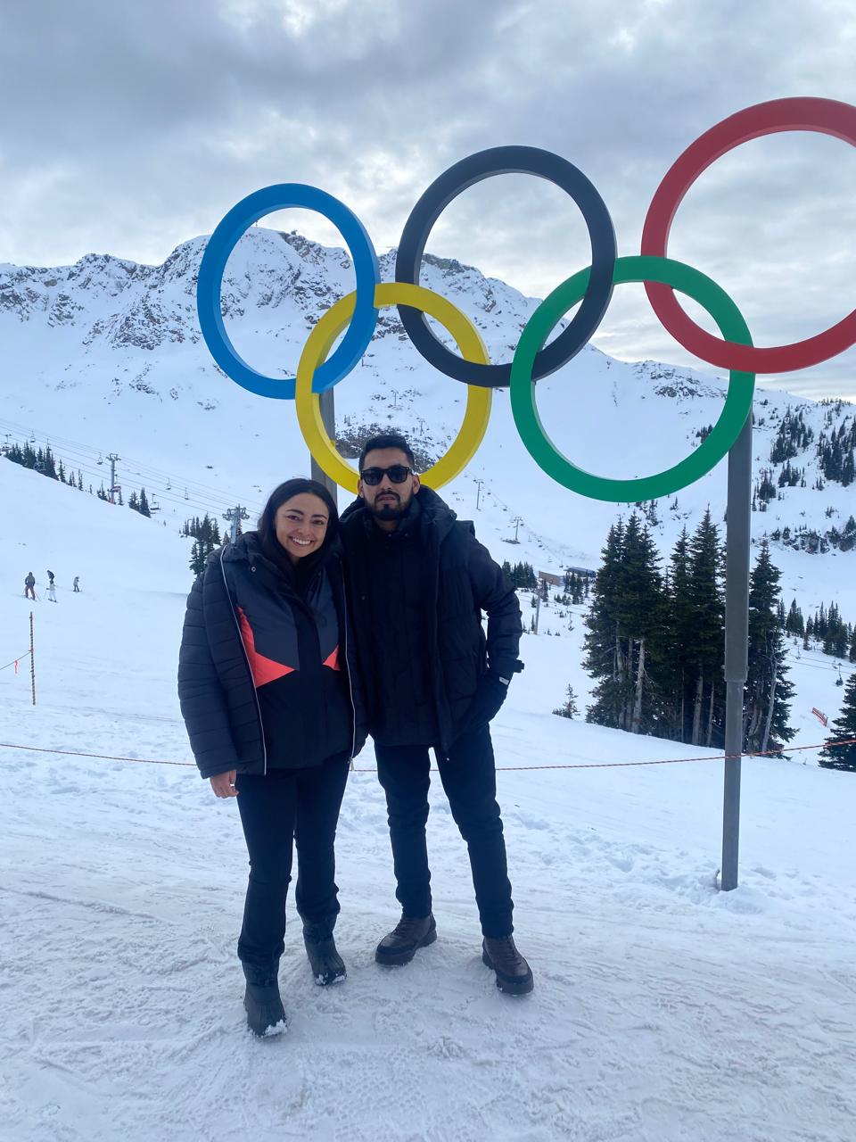 Aros olímpicos en Whistler